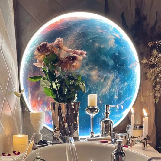 WALL LAMP WITH PLANET DESIGNS
