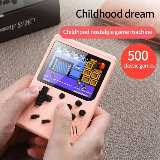 MINI CONSOLE WITH 500 GAMES